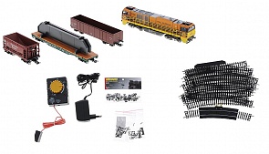 Стартовый набор Mehano Prestige - тепловоз Vossloh G2000 с 3-мя вагонами (Mehano, PR02-275)